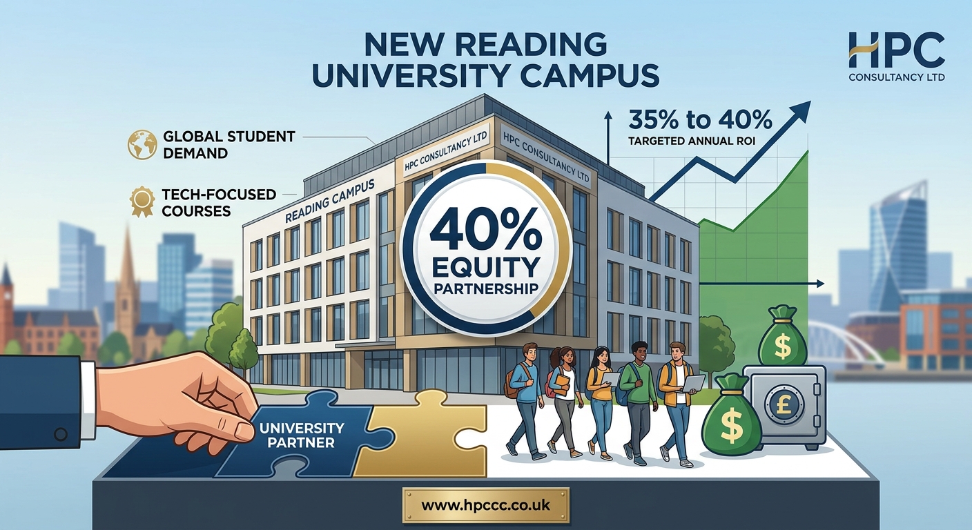 40% Equity Partnership in New Reading University Campus, seeking Panama Investor